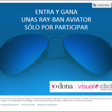 Concurso Visual Click en Facebook. Un proyecto de Marketing y Desarrollo Web de David Peribáñez Martínez - 08.10.2014