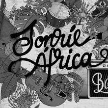 Sonríe África Band. Un proyecto de Diseño, Ilustración tradicional y Música de Barographic - 09.11.2014