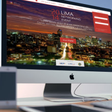 Lanzamiento web | Lima Networking. Design, Br, ing, Identit, and Web Design project by Antonio Seminario - 09.18.2014