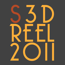 Stereoscopic reel 2011. Motion Graphics, 3D, Animation, Photograph, and Post-production project by Simone De Gasperis - 02.02.2011