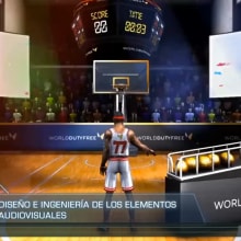 Evento interactivo Basket WDFG 2014. Motion Graphics project by Patricia Corrales Cerdán - 11.10.2014
