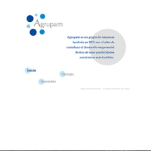 Web desktop para Agrupam.. Design, Art Direction, Product Design, and Web Design project by Luis Hidalgo Sánchez - 02.22.2013