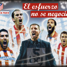 Anuncio Atlético de Madrid. Publicidade projeto de Santos Barrios Gragero - 14.11.2014