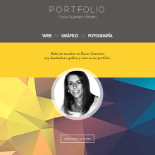 Porfolio. Un proyecto de Diseño, Fotografía, Diseño gráfico y Desarrollo Web de Rocio Guerrero Miñarro - 19.11.2014