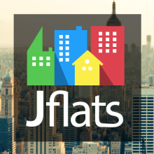 Jflats - Diseño de plataforma online.. Br, ing, Identit, and Web Design project by Pàul Martz - 11.19.2014