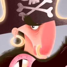 Proyecto final: Historias de piratas. Animation, Art Direction, and Character Design project by Carlos Anguis - 11.20.2014
