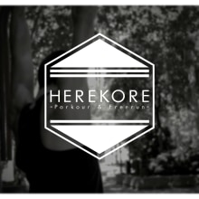 Herekore logo design. Br, ing e Identidade, e Design gráfico projeto de Daniel Mellado Gama - 21.11.2014