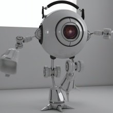 Robot. Un proyecto de 3D de Dani Pérez Aranda - 09.09.2022
