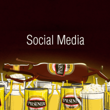 Social Media. Projekt z dziedziny Trad, c, jna ilustracja,  Manager art, st, czn i Projektowanie graficzne użytkownika paam - 25.11.2014