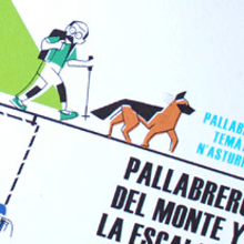 Ilustraciones "Pallabreru del monte y la escalada". Un proyecto de Ilustración tradicional de Marco Antonio Paraja Corbato - 04.09.2014