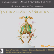 Ilustraciones Naturaleza en Bracknell. Un proyecto de Ilustración tradicional, Instalaciones, Bellas Artes y Pintura de Mireya Martínez Almagro - 25.11.2014