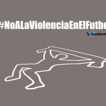 #NoALaViolenciaEnElFutbol. Ilustração tradicional projeto de Pedro Pleguezuelos Ledesma - 29.11.2014