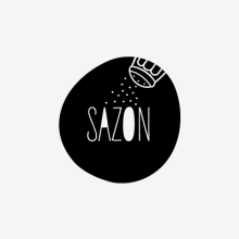 Sazón · Branding para servicio de catering. Design, Photograph, Art Direction, Br, ing, Identit, and Graphic Design project by ailoviu - 07.31.2011