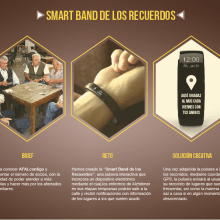 Smart Band de los recuerdos. Publicidade, e Design interativo projeto de Clara Escutia López - 03.07.2014