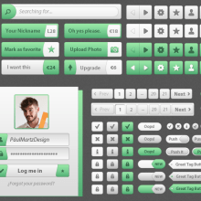 Smart Future UI-Kit. Un proyecto de UX / UI y Diseño Web de Pàul Martz - 30.11.2014