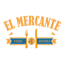 Branding Restaurante El Mercante. Direção de arte, Br, ing e Identidade, e Design gráfico projeto de Rocio Fernandez Morla - 30.11.2014