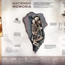 Infografía sobre la defensa de la Memoria Histórica en la isla de La Palma. Design gráfico projeto de juan carlos de pablo - 04.12.2014