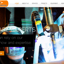AWS Limited. Welding Experts. Un proyecto de Diseño Web de Santiago Avilés - 30.09.2014