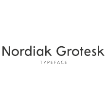 Nordiak Grotesk Ein Projekt aus dem Bereich Grafikdesign, T und pografie von Makarska Estudio - 08.12.2014