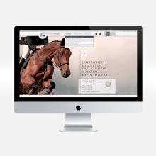 Seguros Hípicos. Direção de arte, Design gráfico, Web Design, e Desenvolvimento Web projeto de La Diferencia - 25.01.2014