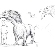 Diseño de criaturas. Traditional illustration project by JJAG - 12.08.2014
