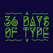 36 days of type.. Ilustração tradicional, Animação, Design gráfico, Tipografia, Escrita, e Caligrafia projeto de Panchis Oii - 08.12.2014