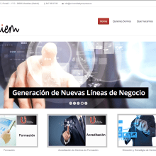 www.universidadyempresa.es. Web Design projeto de Adolfo Martinez San Jose - 09.12.2014