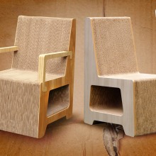 Silla Toscana- cartonplay. Un proyecto de Diseño y creación de muebles					 de luis altuzar - 11.03.2014