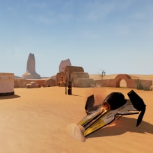 Proyecto Tatooine. 3D projeto de Ismael Moreno - 11.12.2014