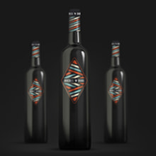Bancales Moral, etiqueta para el vino de la Bodega Roandi. Design gráfico, Packaging, e Design de produtos projeto de Kallakoko Estudio - 31.08.2014