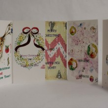 New Christmas Cards / Nuevas postales de Navidad. Design, Traditional illustration, Packaging, and Product Design project by Paula López - 12.16.2014