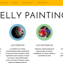 Belly Painting. Web Design, and Web Development project by Manuel Angel Garcia Gomez - 12.16.2014