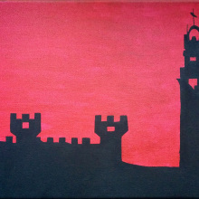 Siena. Painting project by Esther Herrero Carbonell - 09.17.2014