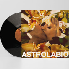 Cover para Astrolabio . Design, Graphic Design, Packaging, and Collage project by Bàrbara Alca - 12.19.2014