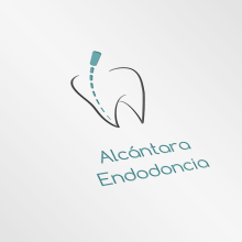 Alcántara Endodoncia. Un proyecto de Br, ing e Identidad y Diseño gráfico de Anna Glogowska - 31.12.2014