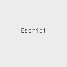 Escribí. Web Design project by Diego - 12.21.2014