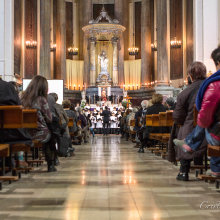 Escolania de Montserrat. Concert solidari per al 35è aniversari de la Fundació Joan Salvador Gavina. Photograph, and Events project by Cristina Martín - 12.22.2014