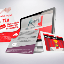 Comunicados online y e-mailing para Adecco. Marketing, and Web Design project by Marta Velasco Zurro - 09.12.2014