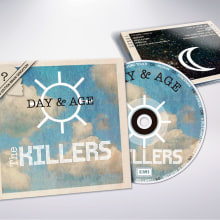 Diseño de CD y libreto de The Killers. Design editorial projeto de Marta Velasco Zurro - 27.04.2014