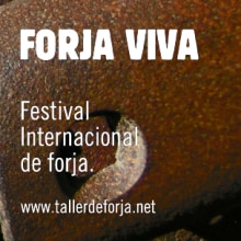 FORJA VIVA. Colección de 3 carteles. Design, Fotografia, e Direção de arte projeto de fernando serra guarch - 26.12.2014