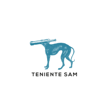Identidad Teniente Sam. Design, Traditional illustration, Br, ing, Identit, and Graphic Design project by Sr. García - 12.28.2014
