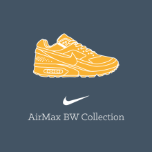 AirMax BW Collection. Traditional illustration, and Graphic Design project by plazaimagen - 12.28.2014