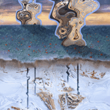 Excremento fósil (2014). Artes plásticas, Design gráfico, e Pintura projeto de Chicote CFC - "Simbiosismo / Symbiotic Art - 02.01.2015