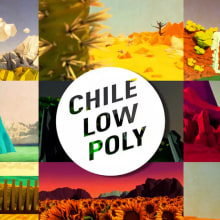 Chile Low Poly. Un proyecto de Motion Graphics de José Miguel Infante - 03.01.2015