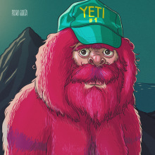 Señor Yeti. Traditional illustration, and Character Design project by Pedro García Castañeda - 01.02.2015