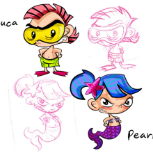 Character design: Concept & Final Art. Un proyecto de Diseño de personajes e Ilustración de Jorge de Juan - 04.08.2014