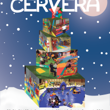Cartell Parc de Nadal 2014 / Cartel Parque de Navidad 2014. Un proyecto de Diseño, Ilustración tradicional, Publicidad y Fotografía de Josep Grau Márquez - 09.11.2014