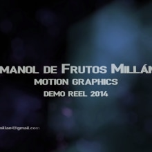 Demo Reel Motion Graphics 2014. Cinema, Vídeo e TV projeto de Imanol de Frutos Millán - 11.01.2015