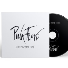 Rediseño CD Pink Floyd. Design editorial, e Design gráfico projeto de Isabel Rodríguez Losada - 11.01.2015