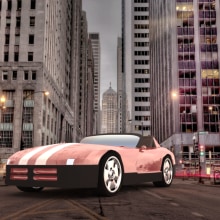 Curso 3d max - Modelado de un coche e integración Vray. Un proyecto de Diseño, 3D y Diseño de automoción de David Encinas - 10.01.2015